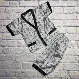 Traditional Kimono with Matching Pants